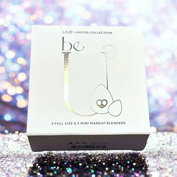 UVE Beauty Be U Luvé Limited Collection Antibacterial Rainbow Makeup Blenders - Picture 8 of 15